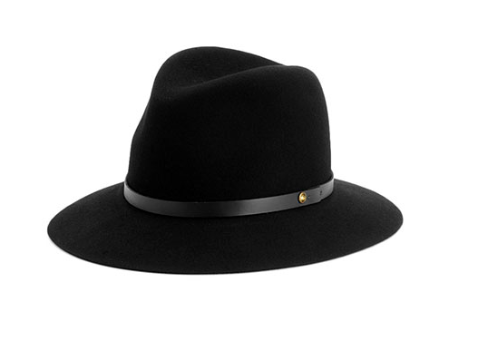 Rag & Bone's floppy fedora ($175) is such a hit with celebs right now — especially model Rosie Huntington-Whiteley — and it'll help sis battle her bad hair days in major style.
Rag & Bone's floppy fedora ($175) is such a hit with celebs right now — especially model Rosie Huntington-Whiteley — and it'll help sis battle her bad hair days in major style.