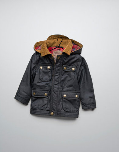 Zara Wax Jacket With Hood Zara Wax Jacket With Hood