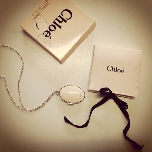 Chloe Bianca Solid Perfume Locket