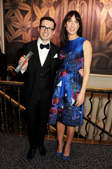 Erdem Moralioglu and Samantha Cameron