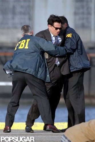 Leonardo DiCaprio Has a Run-In With the FBI on Set Leonardo DiCaprio Has a Run-In With the FBI on Set