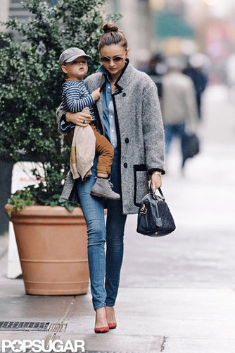 Miranda Kerr and her son hit the streets of NYC.
Miranda Kerr and her son hit the streets of NYC.