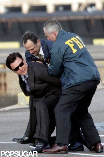 Leonardo DiCaprio Has a Run-In With the FBI on Set Leonardo DiCaprio Has a Run-In With the FBI on Set