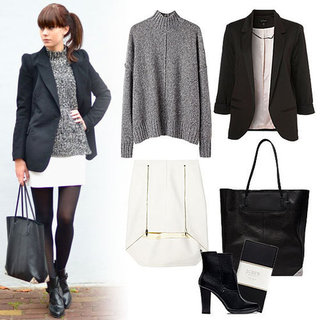 How to Wear a Miniskirt in Winter