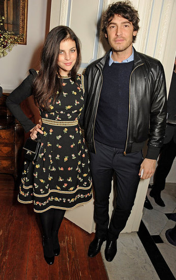 Julia Restoin Roitfeld and Robert Konjic