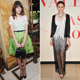 Olivia Palermo at Valentino Exhibition Launch