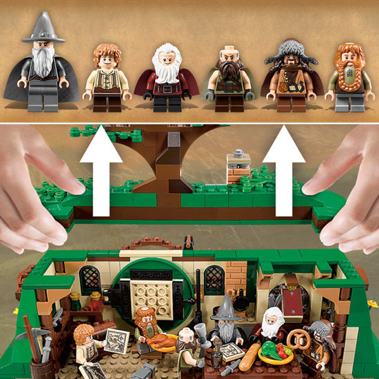 The Hobbit: An Unexpected Journey Lego set