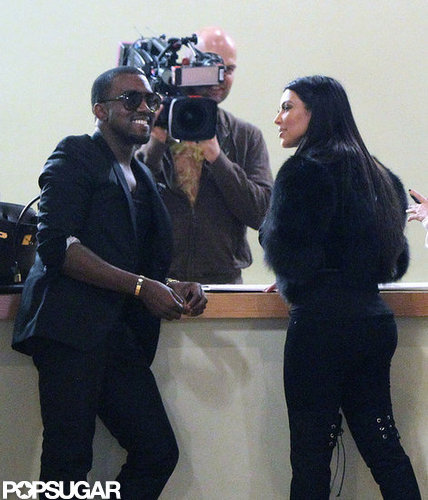 Kim Kardashian met up with Kanye West in NYC in October 2010.
Kim Kardashian met up with Kanye West in NYC in October 2010.