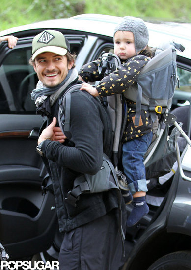 Orlando Bloom Takes Flynn For a Daddy-and-Me Hike Orlando Bloom Takes Flynn For a Daddy-and-Me Hike