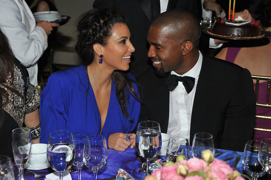Kim Kardashian and Kanye West only had eyes for each other at the 2012 Angel Ball in NYC.
Kim Kardashian and Kanye West only had eyes for each other at the 2012 Angel Ball in NYC.