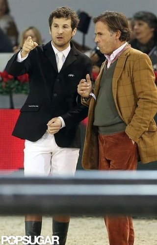 Guillaume Canet participated in the Paris Masters.
Guillaume Canet participated in the Paris Masters.