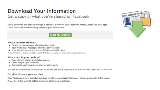 How to Download All Your Facebook Data