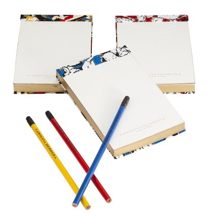 I was immediately drawn to the Carolina Herrera for Target Stationery Set ($20) the moment I saw the colorful covers of each notepad. Who wouldn't love carrying one around, with a matching pencil, of course, to jot down all those little things during the day that inevitably get forgotten?
— Robert Khederian, fashion editorial assistant
I was immediately drawn to the Carolina Herrera for Target Stationery Set ($20) the moment I saw the colorful covers of each notepad. Who wouldn't love carrying one around, with a matching pencil, of course, to jot down all those little things during the day that inevitably get forgotten?
— Robert Khederian, fashion editorial assistant