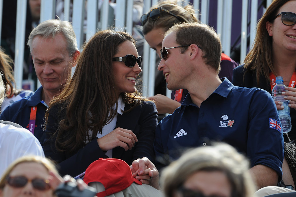 Will and Kate looked at each other during the 2012 Olympics.
Will and Kate looked at each other during the 2012 Olympics.