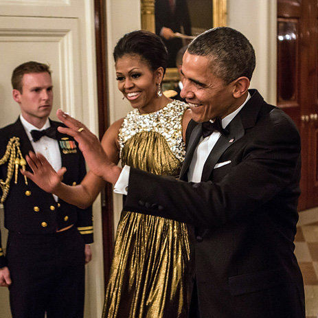 Michelle Obama at Kennedy Center Honors 2012