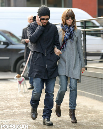 Jessica Biel and Justin Timberlake went for a walk in NYC. Jessica Biel and Justin Timberlake went for a walk in NYC.
