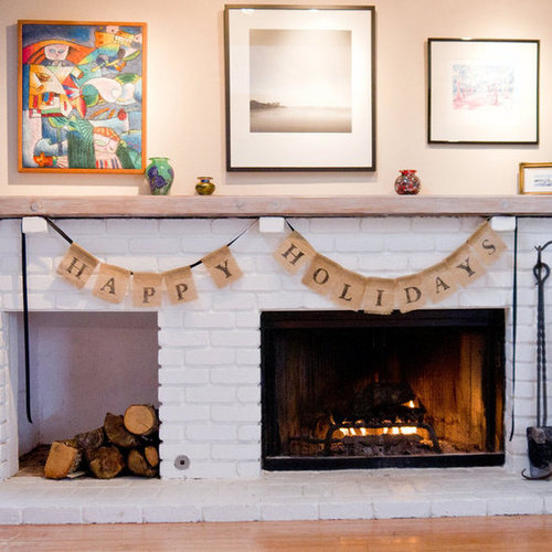 DIY Holiday Burlap Bunting