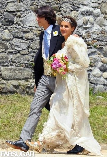 Margherita Missoni married in 2012 in what else? Missoni. But that's just the beginning. What we love most about her flower-covered white silk gown is that the dress was created with Giambattista Valli's advice, or as she later tweeted, "couture counseling." It was the perfect dress for the girl who managed to look bohemian and cool all at the same time.
Margherita Missoni married in 2012 in what else? Missoni. But that's just the beginning. What we love most about her flower-covered white silk gown is that the dress was created with Giambattista Valli's advice, or as she later tweeted, "couture counseling." It was the perfect dress for the girl who managed to look bohemian and cool all at the same time.