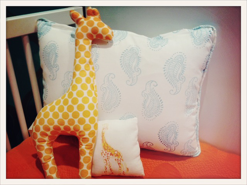 Giraffe Pillows Giraffe Pillows