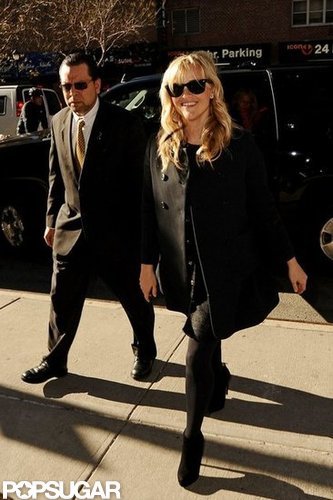 Reese Witherspoon made her way into a building.
Reese Witherspoon made her way into a building.