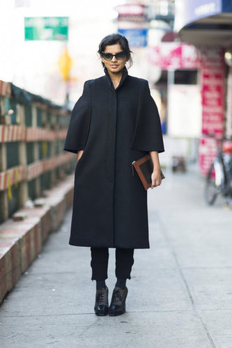 Sometimes it's just about one amazing piece (or in this case, two); this styler's coat and sunglasses make the look.
Source: Adam Katz Sinding
Sometimes it's just about one amazing piece (or in this case, two); this styler's coat and sunglasses make the look.
Source: Adam Katz Sinding