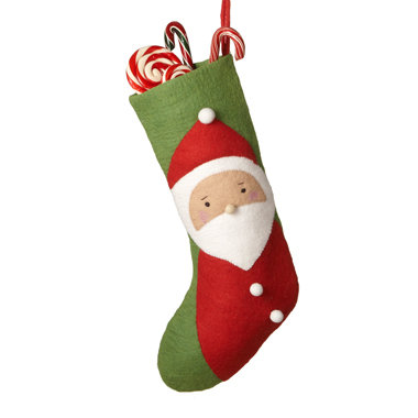 Santa Wool Stocking