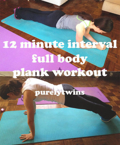 12 minute plank full body workout