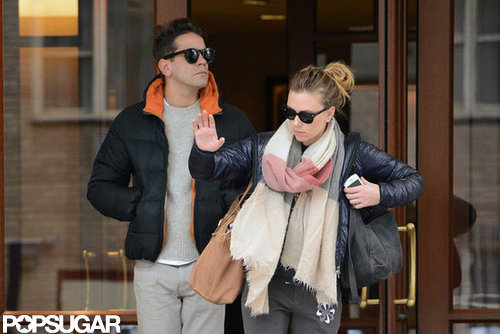 Scarlett Johansson Kisses Her New Man in NYC Scarlett Johansson Kisses Her New Man in NYC