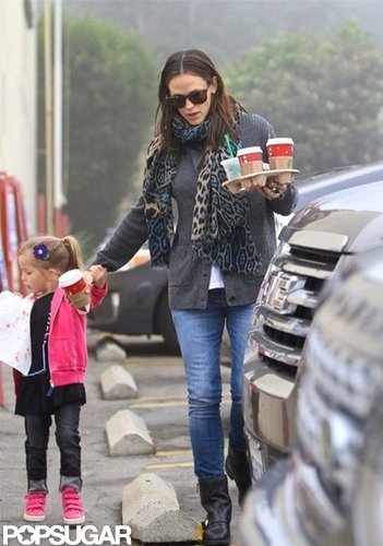 Jennifer Garner and Seraphina Affleck made a trip to Starbucks.
Jennifer Garner and Seraphina Affleck made a trip to Starbucks.