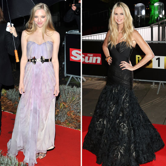 Amanda Seyfried at Sun Military Awards in Alexander McQueen Amanda Seyfried at Sun Military Awards in Alexander McQueen