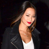 You Might Just Need This Black Biker Coat à la Jamie Chung You Might Just Need This Black Biker Coat à la Jamie Chung