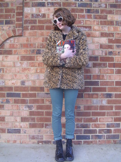 Leopard Print Coat