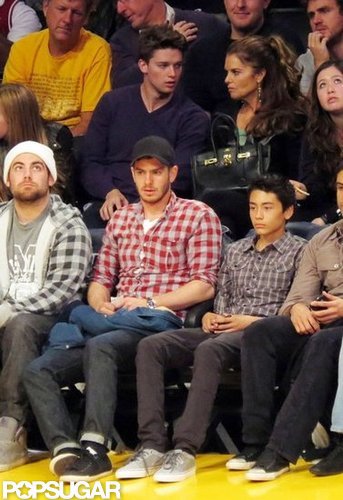 Andrwe Garfield sat courtside at the Lakers game.
Andrwe Garfield sat courtside at the Lakers game.
