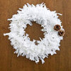Plastic Bag Holiday Wreath