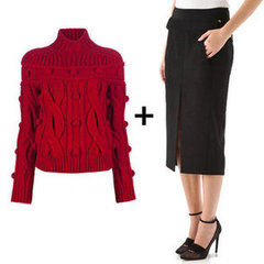 Best Sweater and Skirt Combos 2012