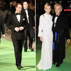 Prince William and Celebrities at The Hobbit London Premiere