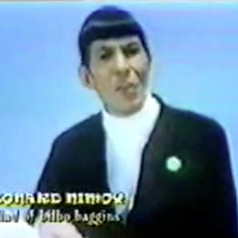 Leonard Nimoy Ballad of Bilbo Baggins