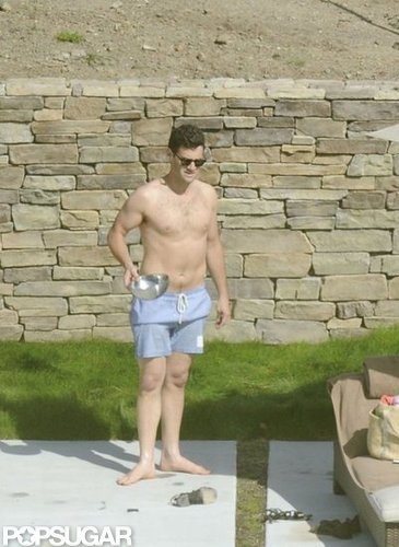 Justin Bartha logged some pool time in LA back in April.
Justin Bartha logged some pool time in LA back in April.