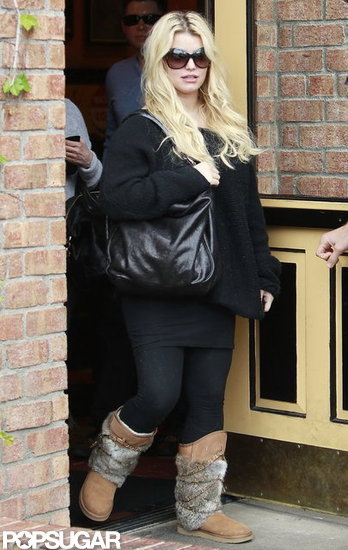 Jessica Simpson Follows Up Game Night With a Lunch Date Jessica Simpson Follows Up Game Night With a Lunch Date