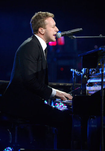 Chris Martin performed at the 12-12-12 Robin Hood Relief Fund concert in NYC.
Chris Martin performed at the 12-12-12 Robin Hood Relief Fund concert in NYC.