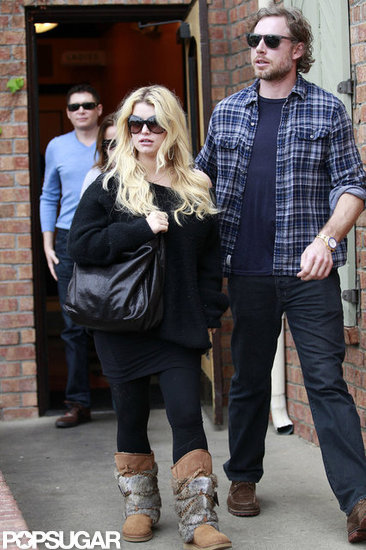 Jessica Simpson Follows Up Game Night With a Lunch Date Jessica Simpson Follows Up Game Night With a Lunch Date