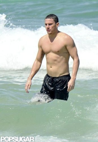 Channing Tatum took a dip while visiting Sydney, Australia, in February.
Channing Tatum took a dip while visiting Sydney, Australia, in February.