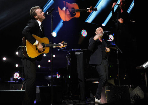 Paul and Nirvana Play the 12/12/12 Show With Kanye, Chris, and More Stars Paul and Nirvana Play the 12/12/12 Show With Kanye, Chris, and More Stars