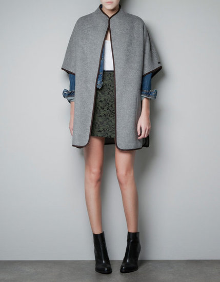 I'll think of this Zara Hand Made Cape ($189) as my Miranda Kerr coat, and I'll be just one small step closer to emulating her effortless style.
— Hannah Weil, associate editor
I'll think of this Zara Hand Made Cape ($189) as my Miranda Kerr coat, and I'll be just one small step closer to emulating her effortless style.
— Hannah Weil, associate editor