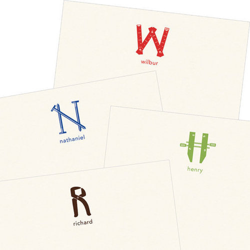 Nutmegaroo Personalized "Workshop" Stationery ($20)
Nutmegaroo Personalized "Workshop" Stationery ($20)