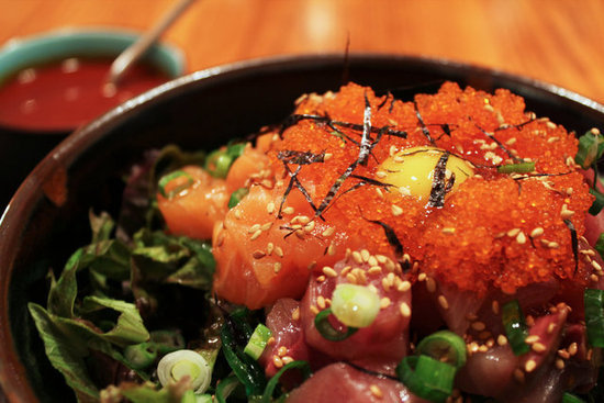 Korean Sashimi Salad Korean Sashimi Salad