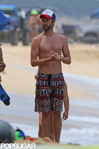 Paul McDonald spent the day sans shirt while vacationing in Hawaii back in September.
Paul McDonald spent the day sans shirt while vacationing in Hawaii back in September.
