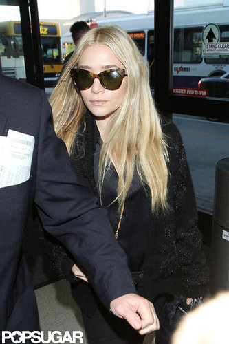 Ashley Olsen stepped out in LA.
Ashley Olsen stepped out in LA.