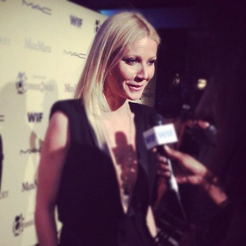 We snapped this pic of a radiant Gwyneth Paltrow, who wore a plunging neckline at the annual Women in Film pre-Oscar party.
We snapped this pic of a radiant Gwyneth Paltrow, who wore a plunging neckline at the annual Women in Film pre-Oscar party.
