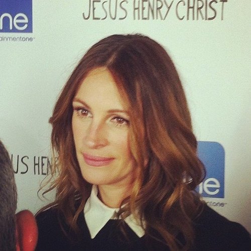Julia Roberts came out for the premiere of Jesus Henry Christ, which she produced. She and Michael Sheen had some laughs on the carpet together.
Julia Roberts came out for the premiere of Jesus Henry Christ, which she produced. She and Michael Sheen had some laughs on the carpet together.